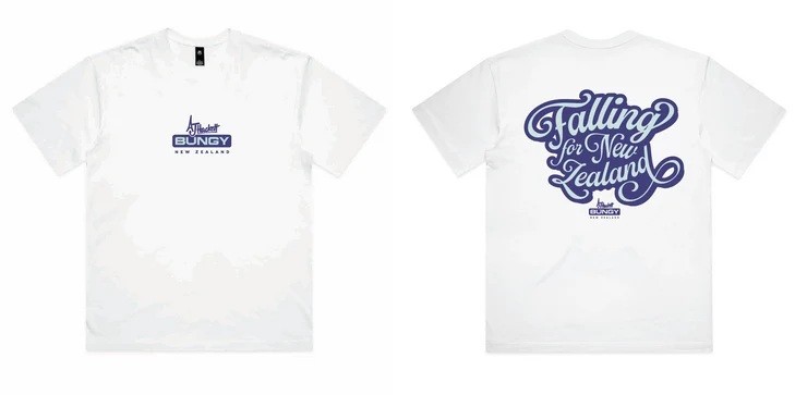 Falling for New Zealand - Tee - White
