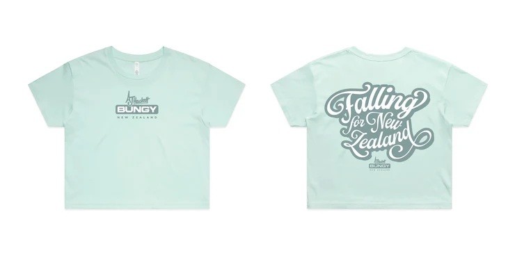 Falling for New Zealand - Tee - Seafoam