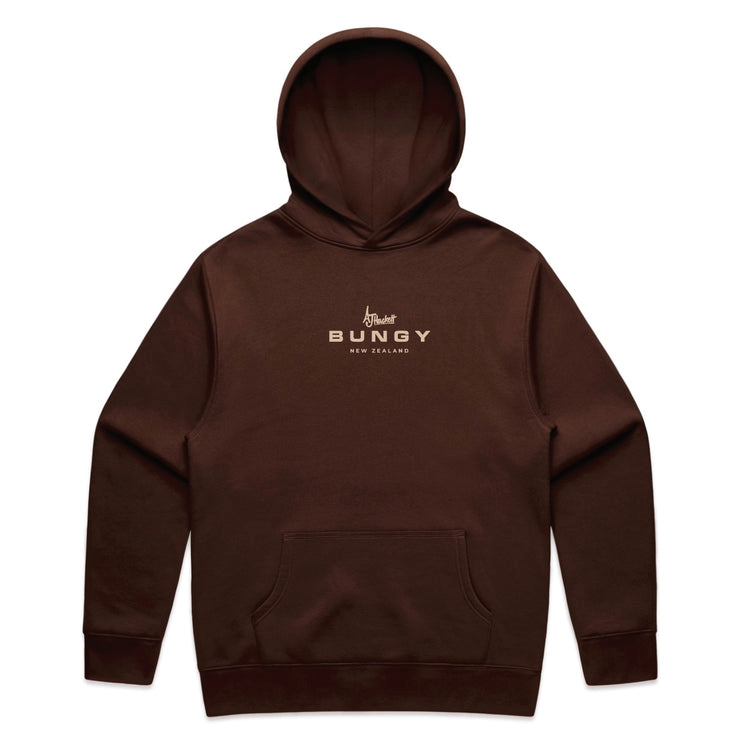 Logo - Simple Box Hoodie - Chestnut