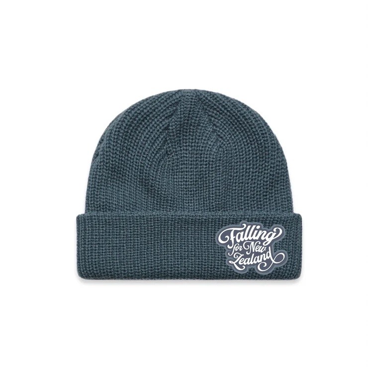 FFNZ - Cable Beanie - Petrol