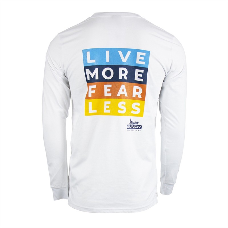 LMFL Retro - Long Sleeve Tee - White