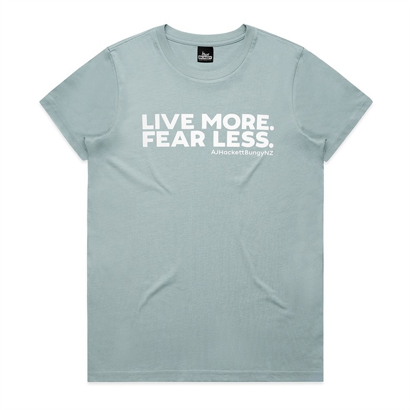 LMFL - Womens Tee - Pale Blue