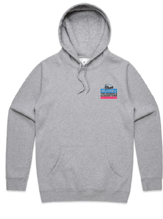 Vintage Retro - Hoodie - Grey Marle